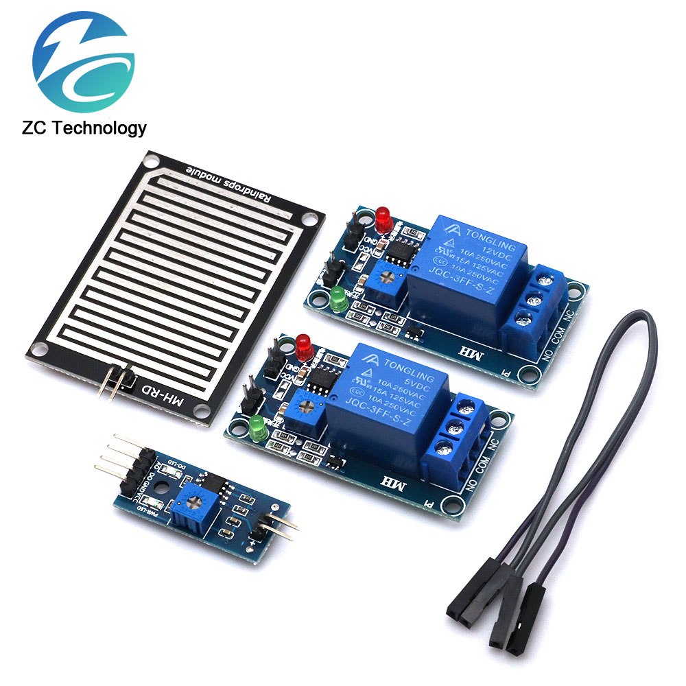 Hydration Sensor Skin - Snow Raindrops Detection Sensor Module Rain